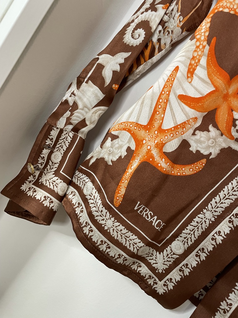 CAMICIA SETA VERSACE