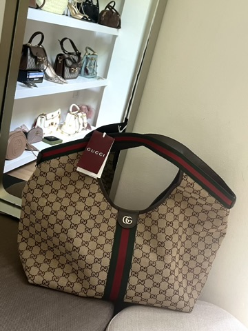 BORSA SHOPPING GIGLIO GUCCI