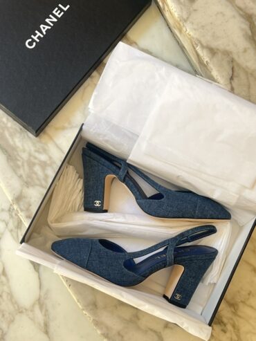 SLINGBACK DENIM CHANEL