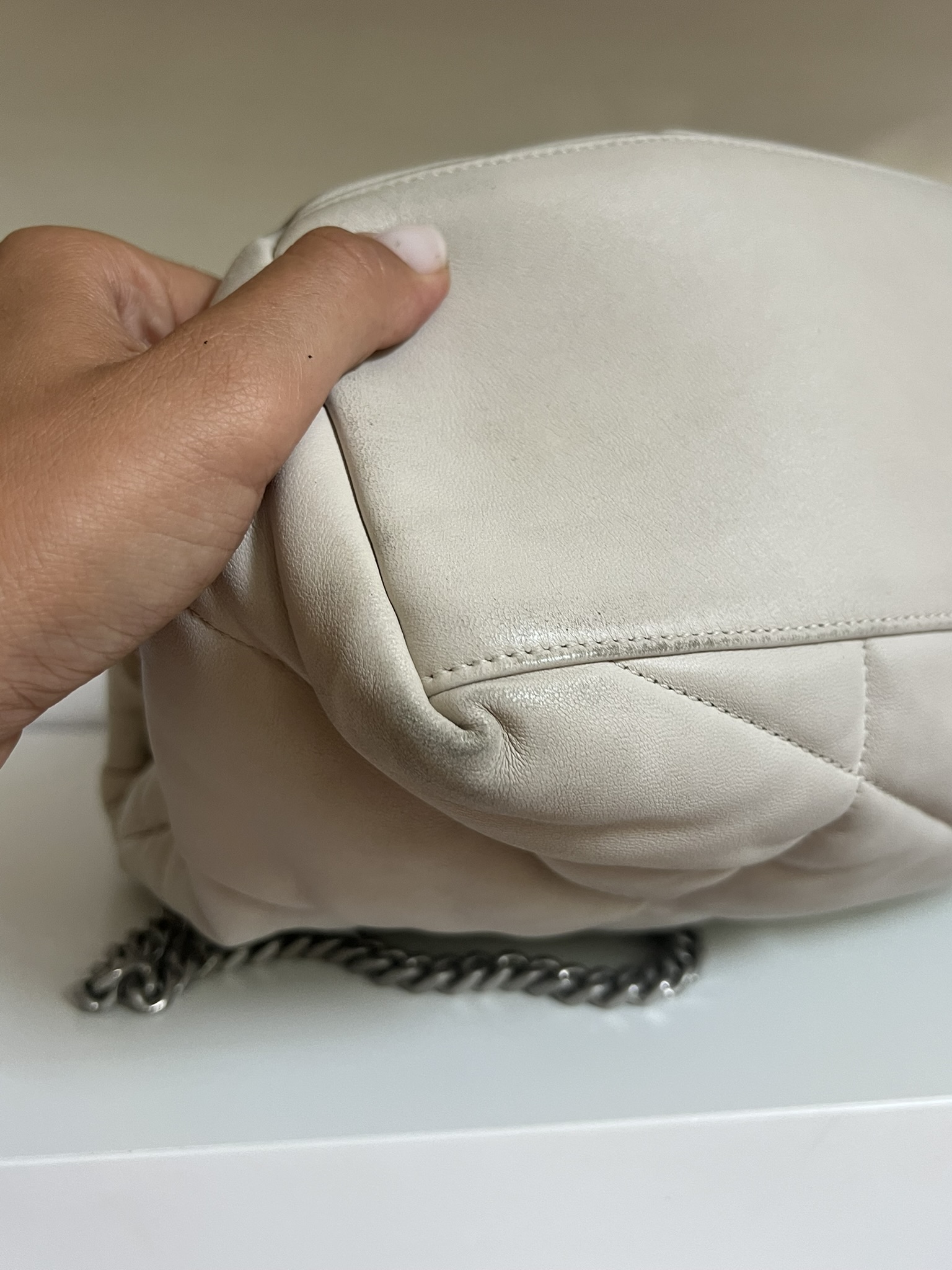BORSA PUFFER MEDIA SAINT LAURENT