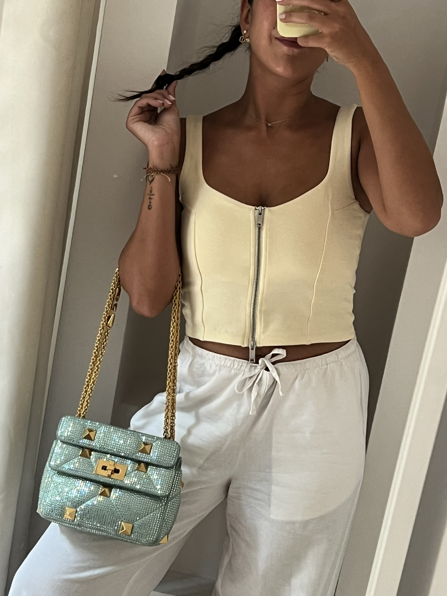 BORSA ROMAN STUD VALENTINO