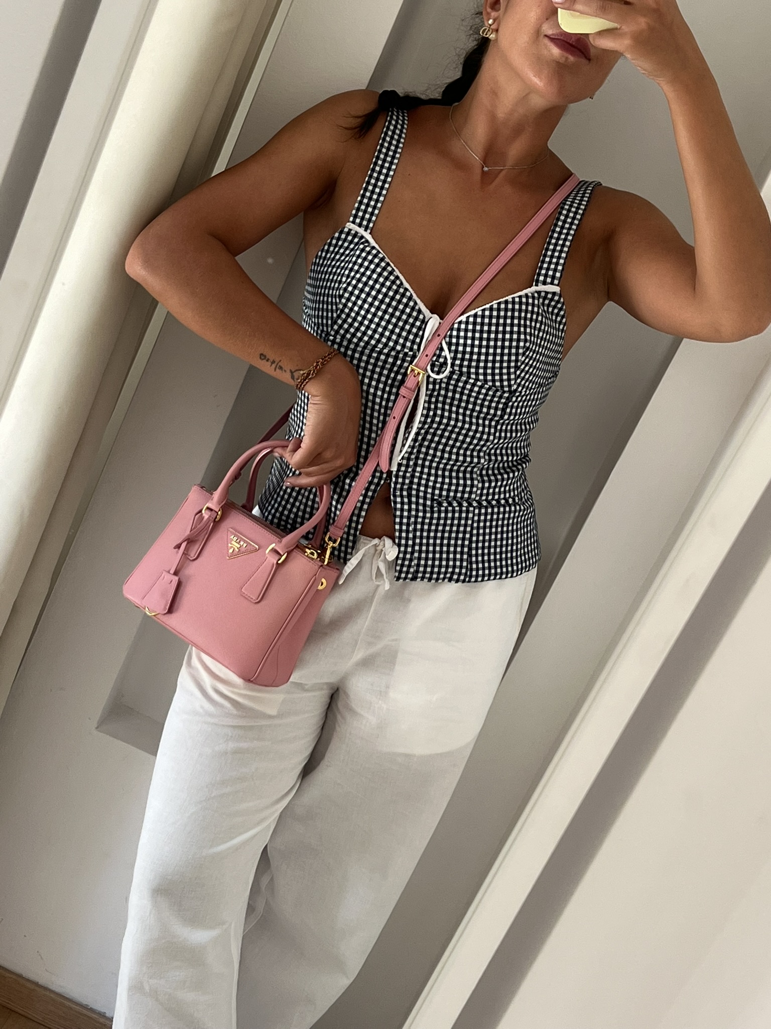 BORSA GALLERIA MINI PRADA