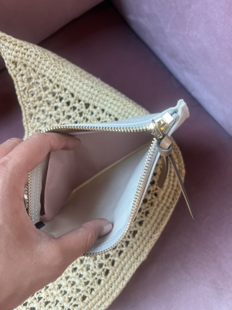 BORSA WOVEN RAFIA MIU MIU