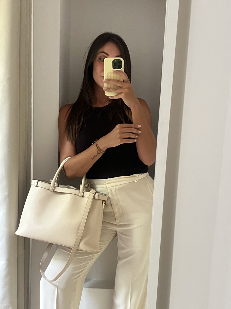 Shopping bag beige chiaro Prada - 202