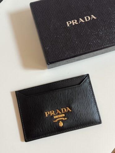 PORTACARTE IN PELLE PRADA