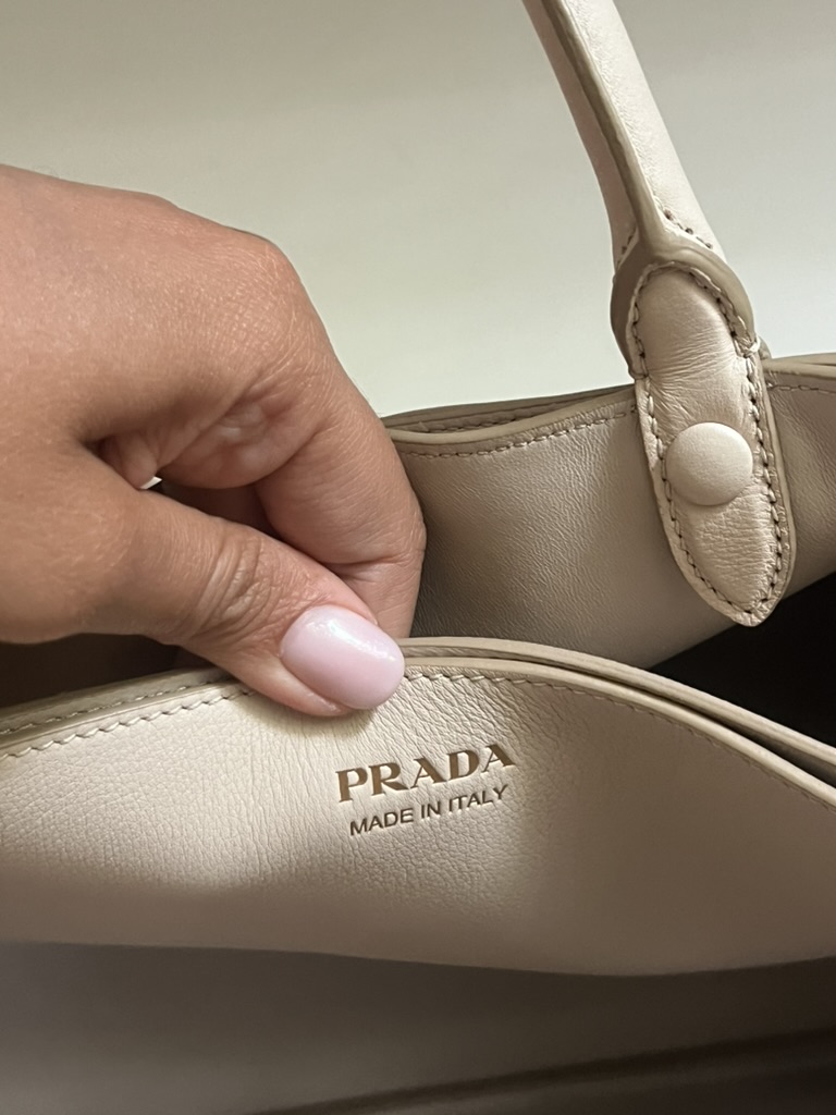Shopping bag beige chiaro Prada - 202