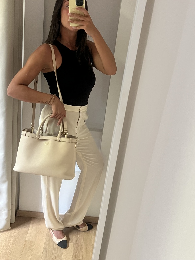 Shopping bag beige chiaro Prada - 202