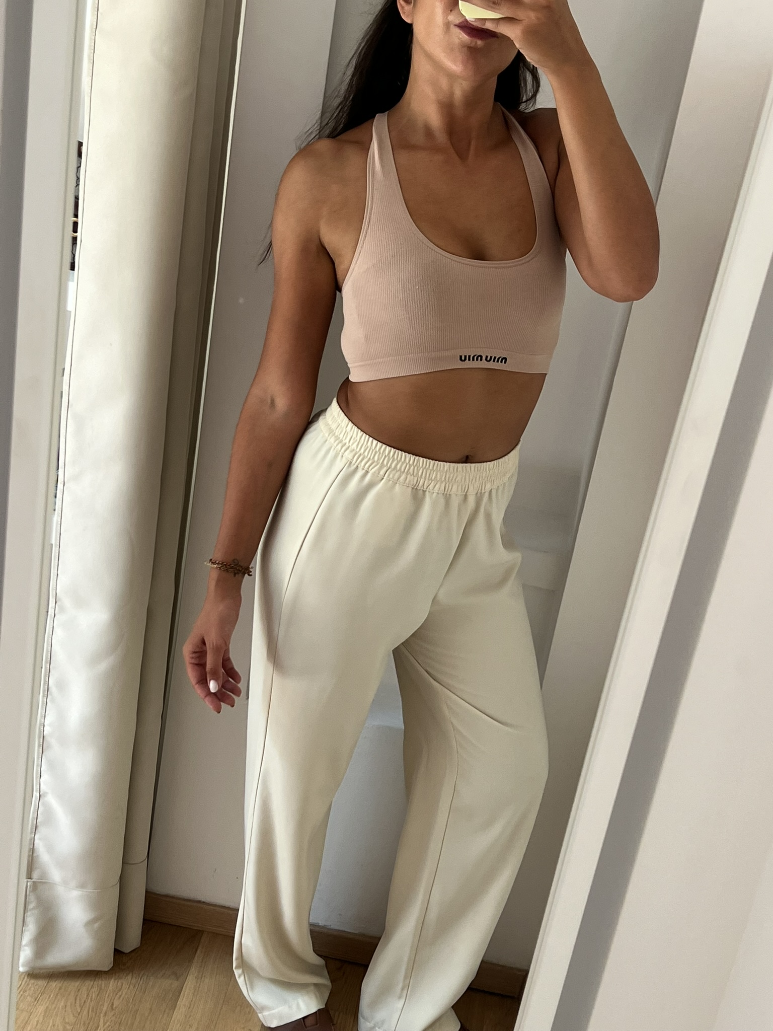 SET TOP + SLIP SEAMLESS MIU MIU