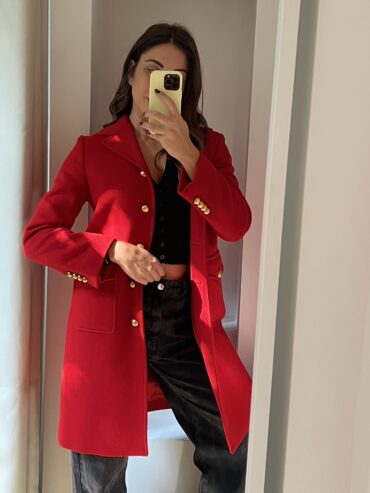 CAPPOTTO ROSSO GUCCI